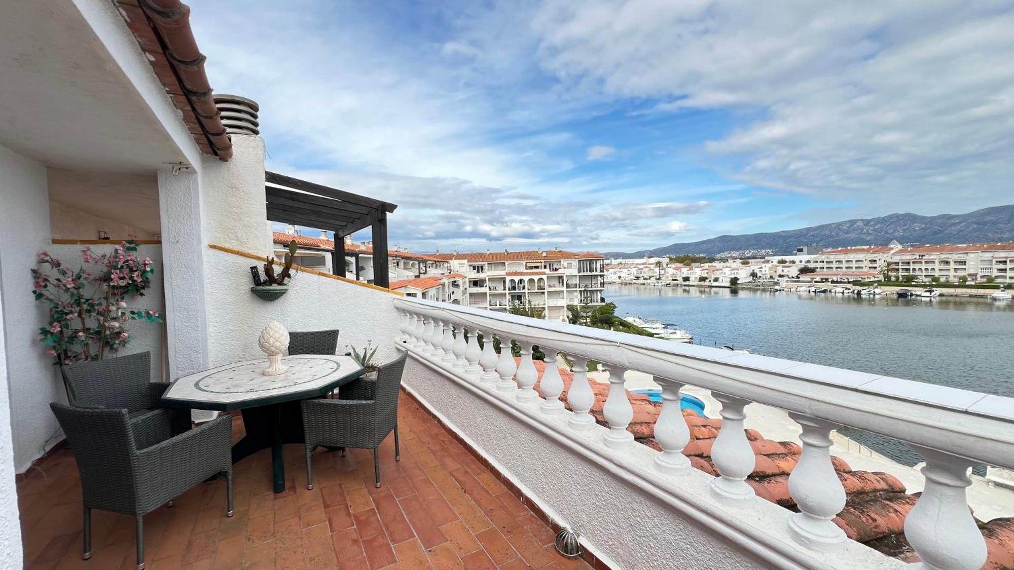 Apartamento Gran Lago Con Vistas Al Canal Empuriabrava Exteriör bild