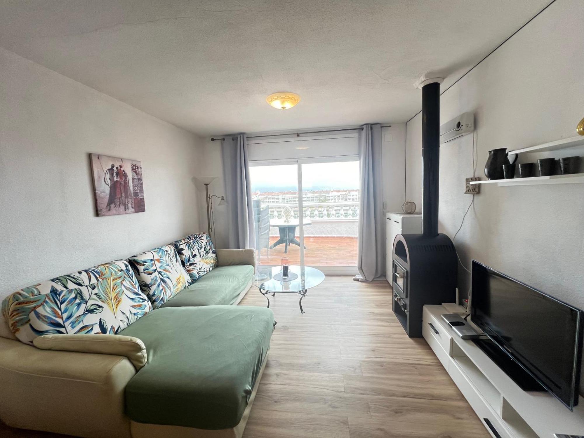 Apartamento Gran Lago Con Vistas Al Canal Empuriabrava Exteriör bild