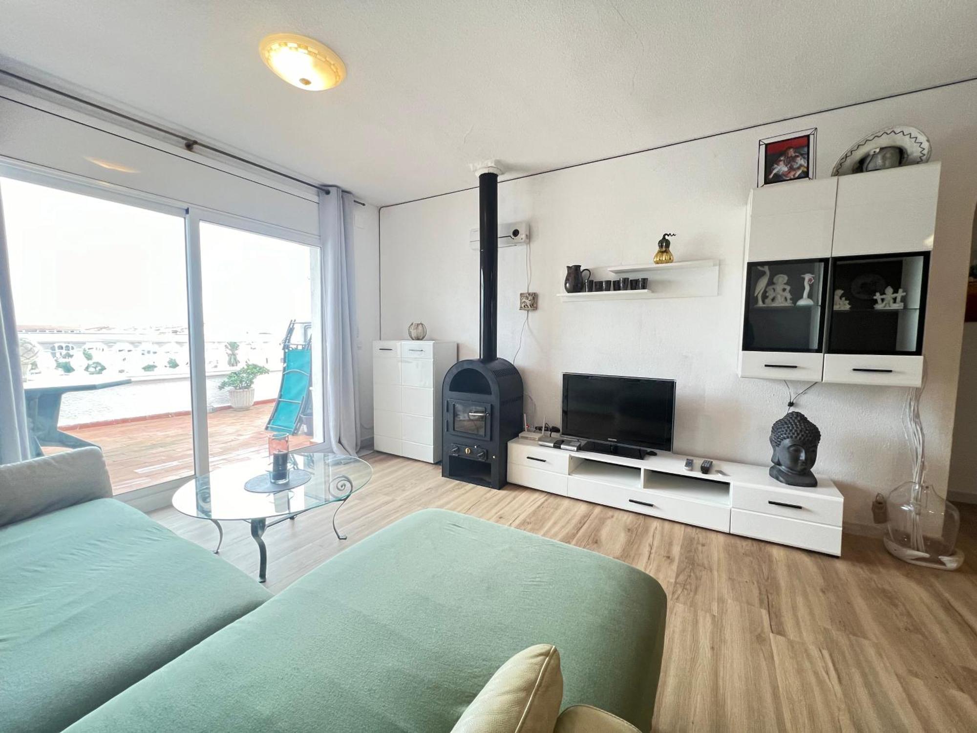 Apartamento Gran Lago Con Vistas Al Canal Empuriabrava Exteriör bild