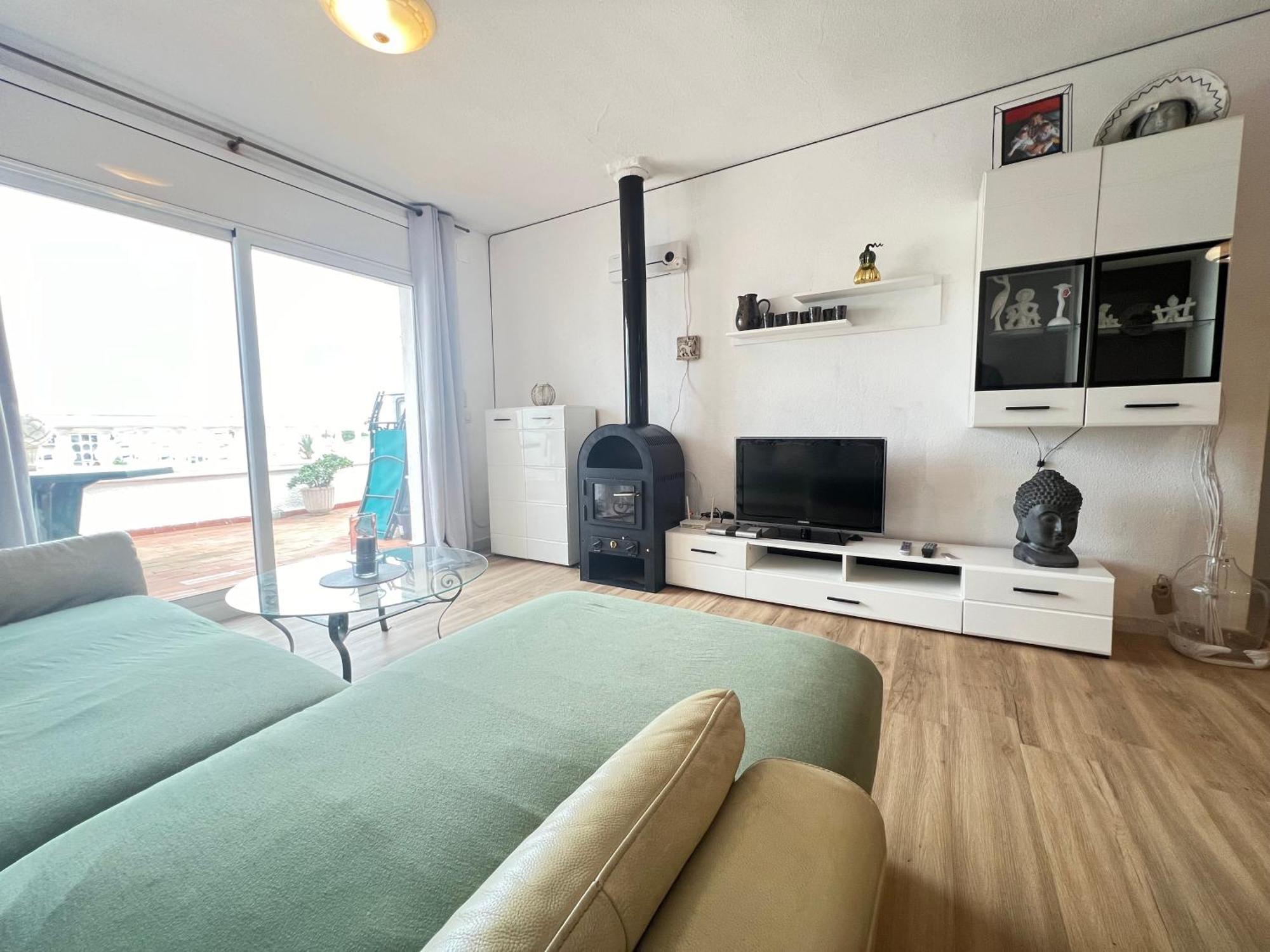 Apartamento Gran Lago Con Vistas Al Canal Empuriabrava Exteriör bild